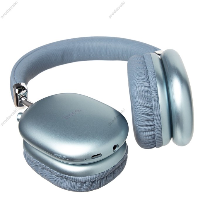 Бездротові Bluetooth навушники Hoco W35 Max Joy headphones BT 5.3 Sky Blue